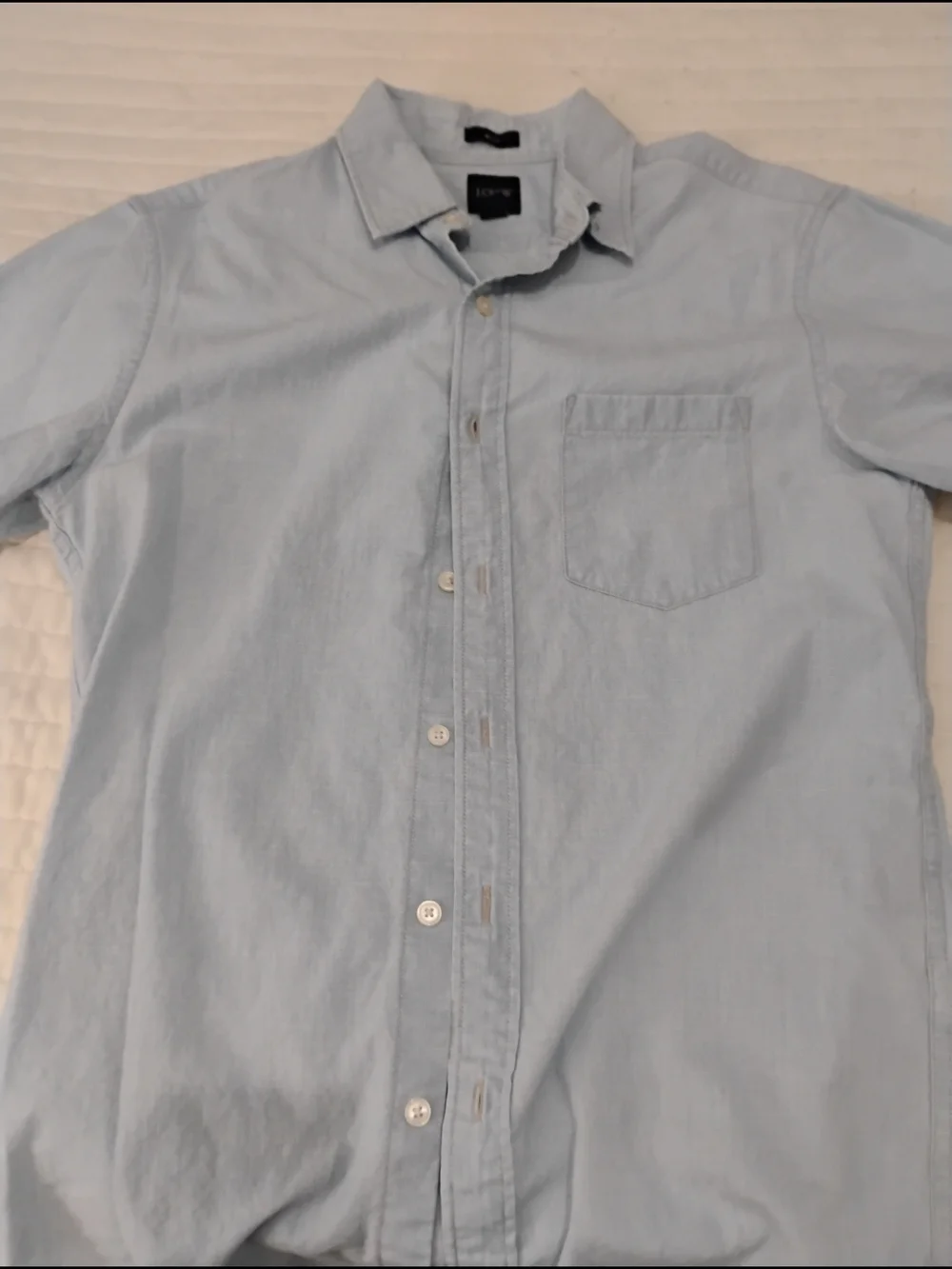 J. Crew Short Sleeve Button Front Shirt